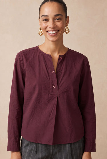 Blouse Blandine Bordeaux BORDEAUX