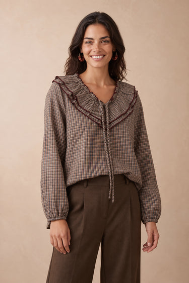 Blouse Bruges C/Bordeaux C/BORDEAUX
