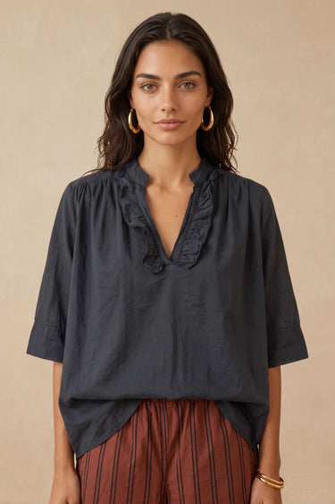 Blouse Layton/Uni Noir NOIR