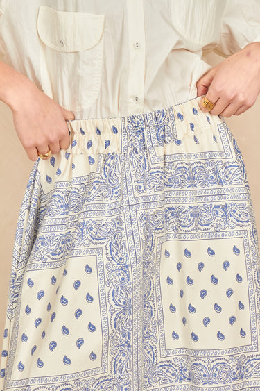 Blouse Nathy Ecru/Bleu ECRU/BLEU