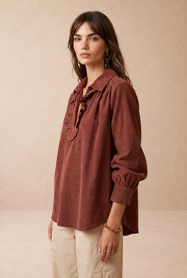 Blouse Rhodes Terracotta TERRACOTTA