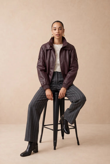 Blouson Early Prune PRUNE