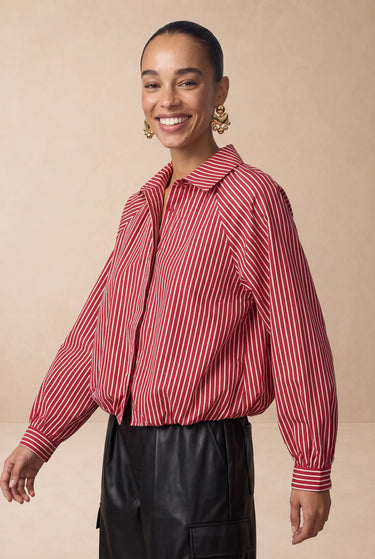 Chemise Alaya Raye Rouge RAYE ROUGE