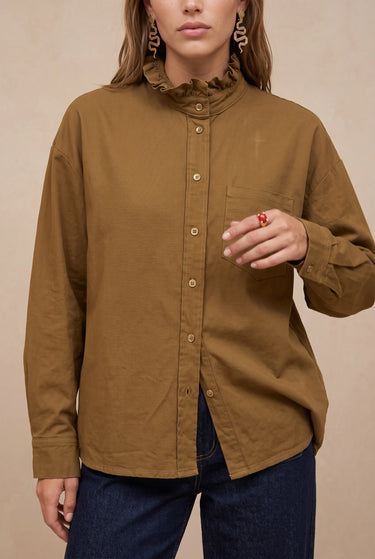 Chemise Amira Moutarde MOUTARDE