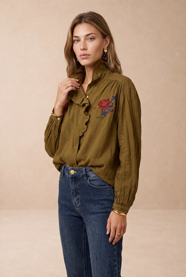 Chemise Auber Moutarde MOUTARDE