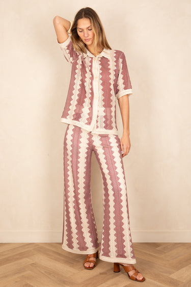 Chemise Bucarest Ecru/Rose ECRU/ROSE