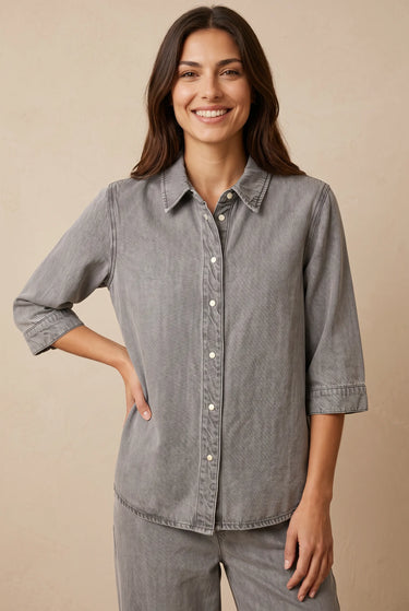 Chemise Frame Gris GRIS