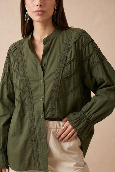 Chemise Jaures Kaki KAKI