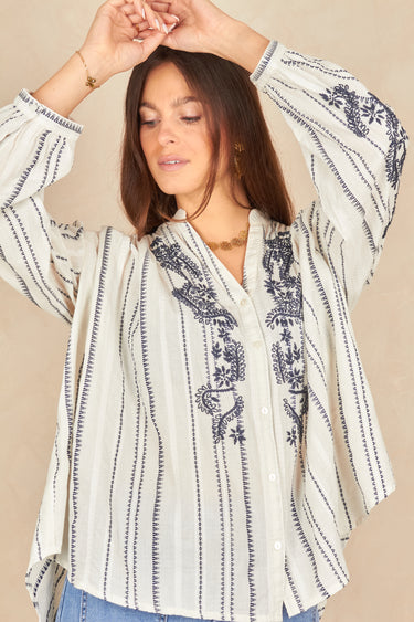 Chemise Jennyfer Ecru/B ECRU/B