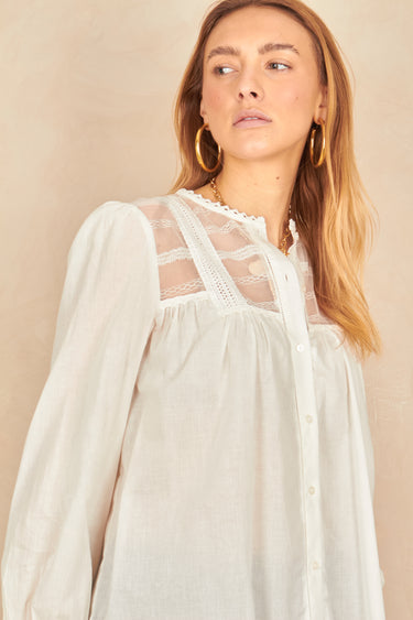 Chemise Kim Ecru ECRU