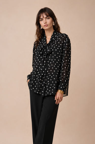 Chemise Maelle Noir/Pois NOIR/POIS
