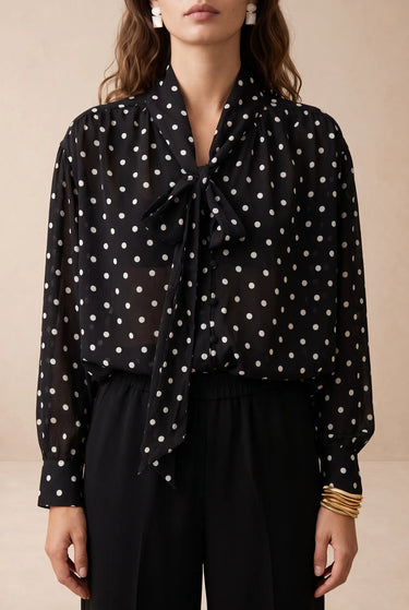 Chemise Maelle Noir/Pois NOIR/POIS