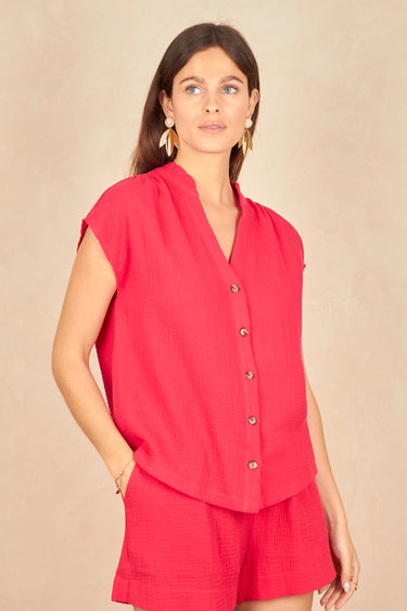 Chemise Mariette Fushia FUSHIA
