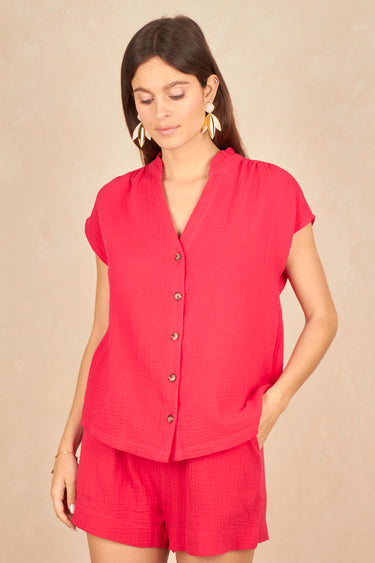 Chemise Mariette Fushia FUSHIA