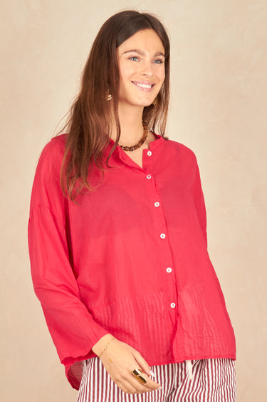 Chemise Marina Framboise FRAMBOISE