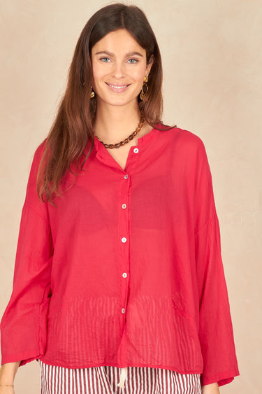 Chemise Marina Framboise FRAMBOISE