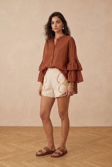 Chemise Molly Terracotta TERRACOTTA