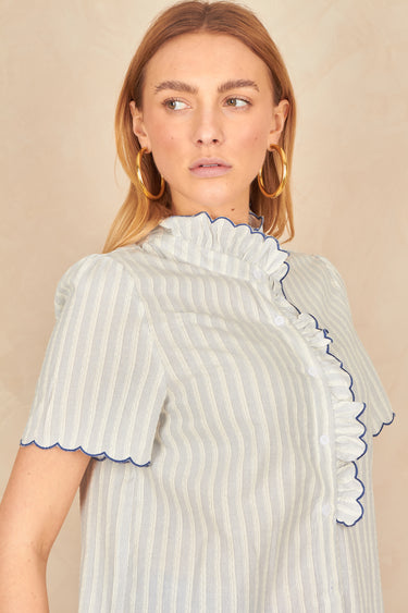 Chemise Napoli Raye Bleu RAYE BLEU