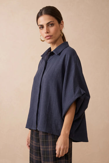 Chemise Nesrine Marine MARINE