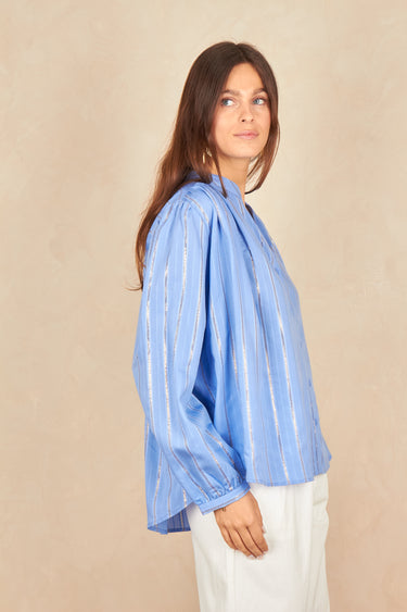 Chemise Palou Bleu/Lurex BLEU/LUREX
