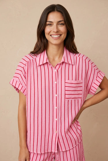 Chemise Salvador Raye Rouge RAYE ROUGE