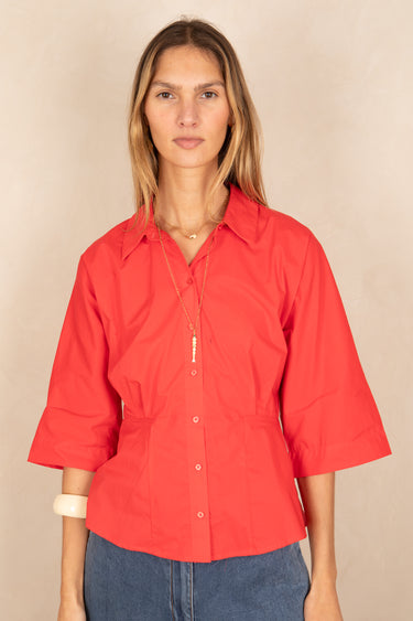 Chemise Sandra Rouge ROUGE