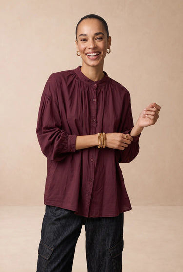 Chemise Sarah Bordeaux BORDEAUX