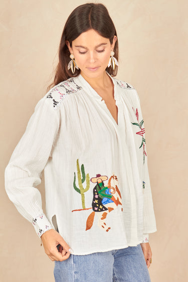 Chemise Suzanne Ecru/B ECRU/B