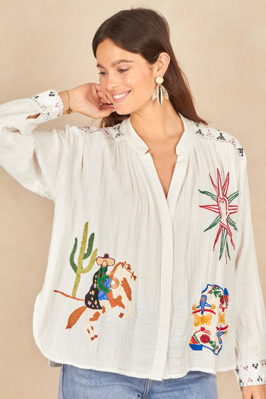 Chemise Suzanne Ecru/B ECRU/B