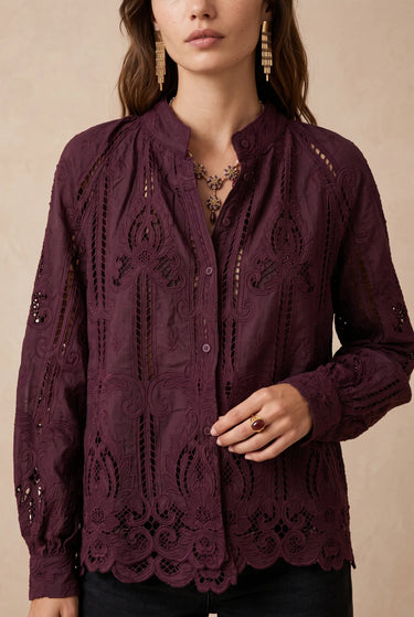 Chemise Typhanie Bordeaux BORDEAUX