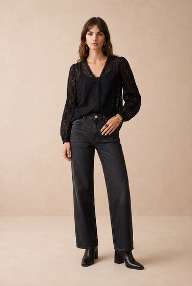 Chemise Valentine Noir NOIR