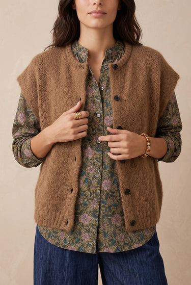 Gilet Addison Camel CAMEL