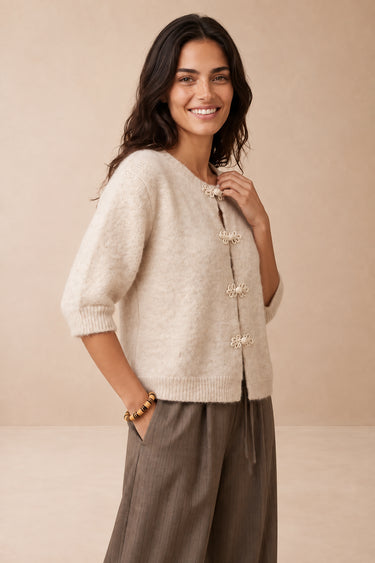 Gilet Angel Beige BEIGE