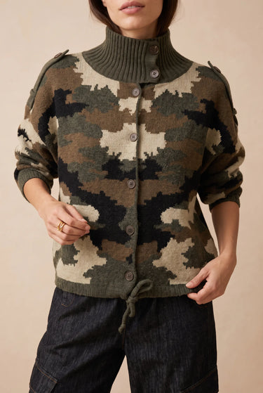 Gilet Cyrielle Militaire MILITAIRE