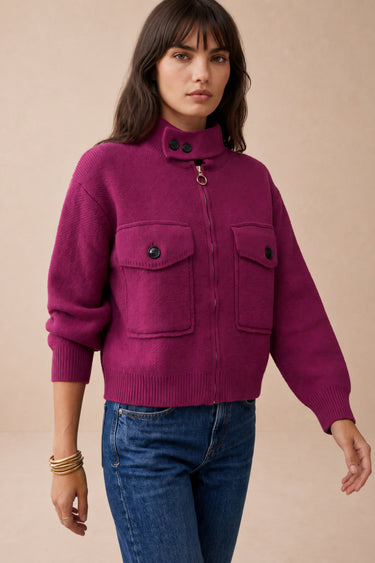 Gilet Darlene Violet VIOLET