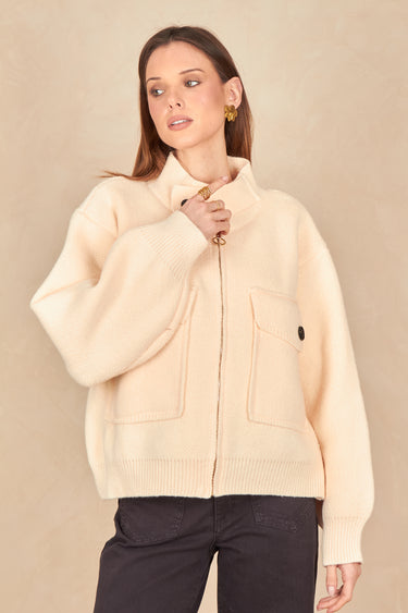 Gilet Delfina Ecru ECRU
