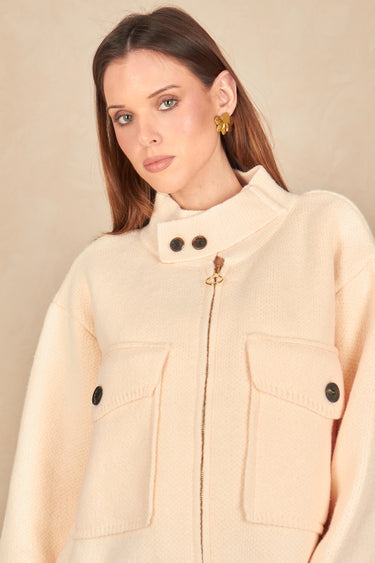 Gilet Delfina Ecru ECRU