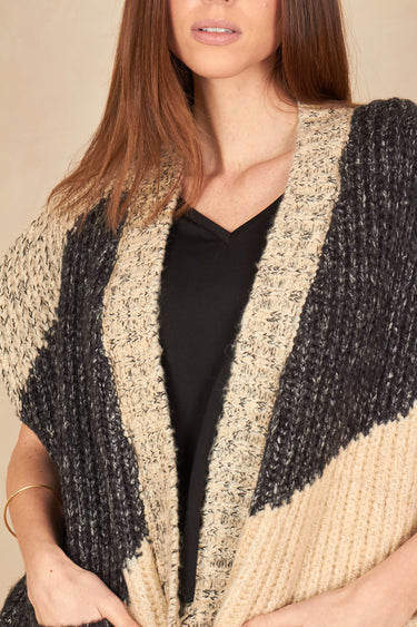 Gilet Dora Ecru/Marine ECRU/MARINE