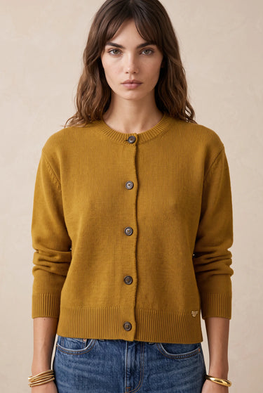 Gilet Heloise Ocre OCRE