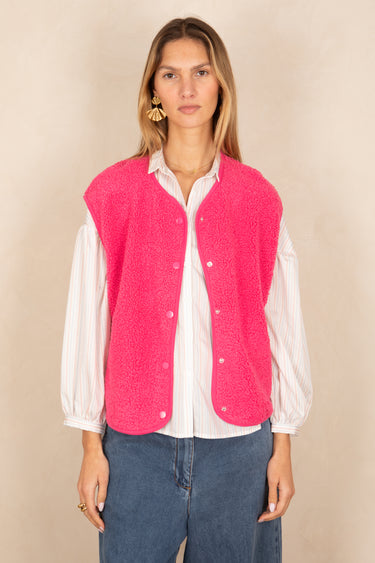 Gilet Leo Fushia FUSHIA