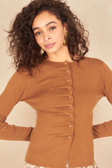 Gilet Lizzy Camel CAMEL