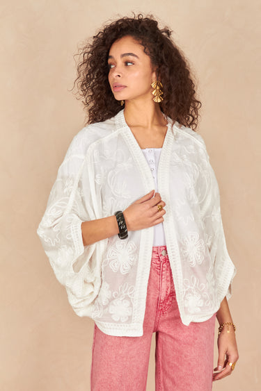 Gilet Magalie Blanc BLANC