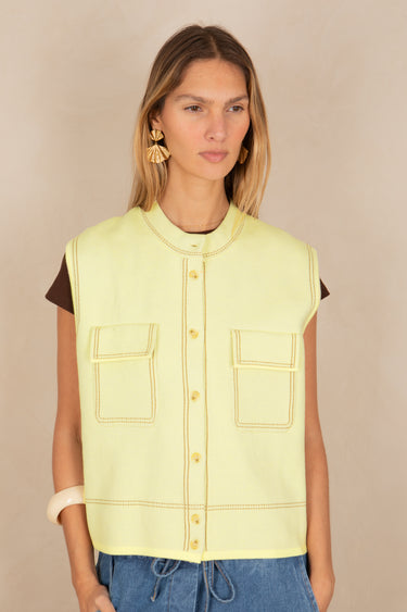 Gilet Tomette Citron CITRON