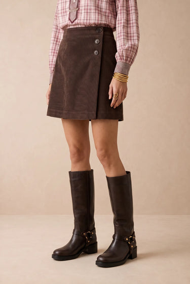Jupe Nicole Choco CHOCO