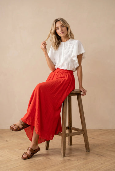 Jupe Secillia Corail CORAIL