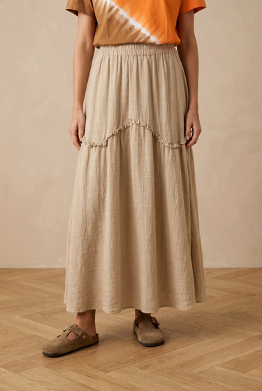 Jupe Stephania Beige BEIGE