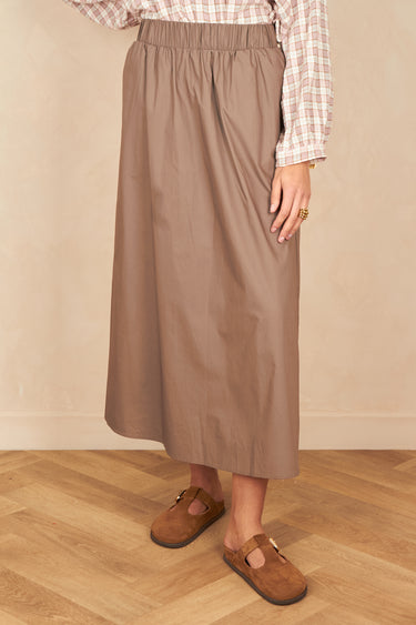 Jupe Vilorie Taupe TAUPE
