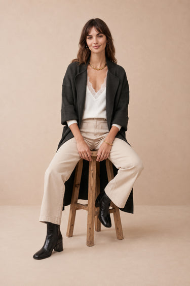 Manteau Garance Kaki Chine KAKI CHINE