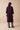 Manteau Garance Prune PRUNE