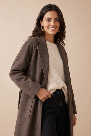 Manteau Penelope Choco CHOCO